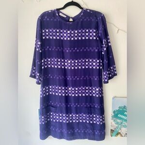 Équipment silk dress